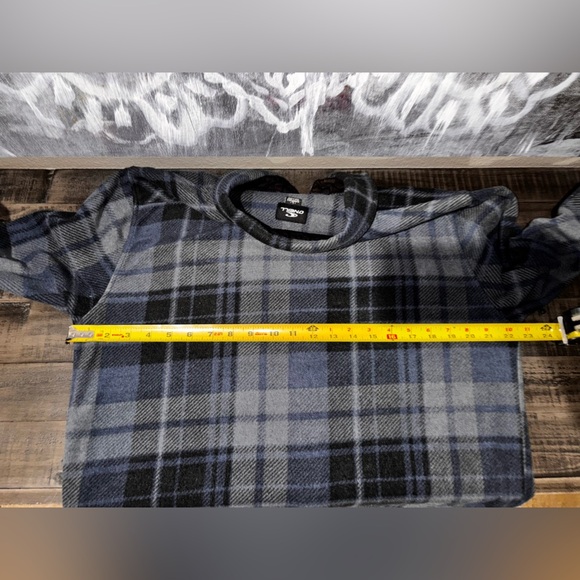 O'Neill Voyager Men’s Cotton Flannel Shirt Blue SZ L​ - Picture 9 of 10